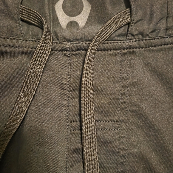 Hylete Men's Athletic Shorts Black with Neon Green Logo. Size M - Picture 4 of 10